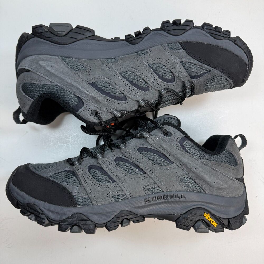 Merrell Moab 3 Hiking Trail Shoes Men's Size 12 Granite Vibram J035881 Sneakers